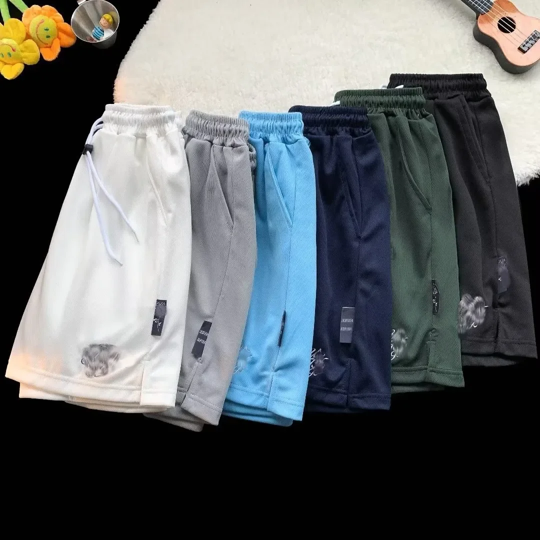 Модные повседневные шорты для мужчин свободная летняя одежда универсальные