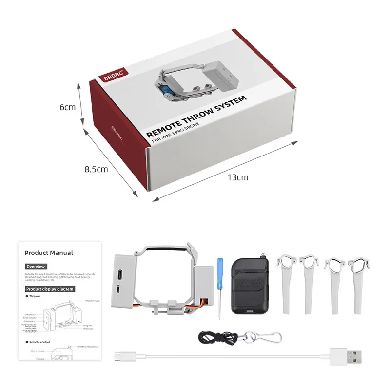 Параболический Дрон DJI MINI 3PRO MINI3 Airdrop подарочные аксессуары