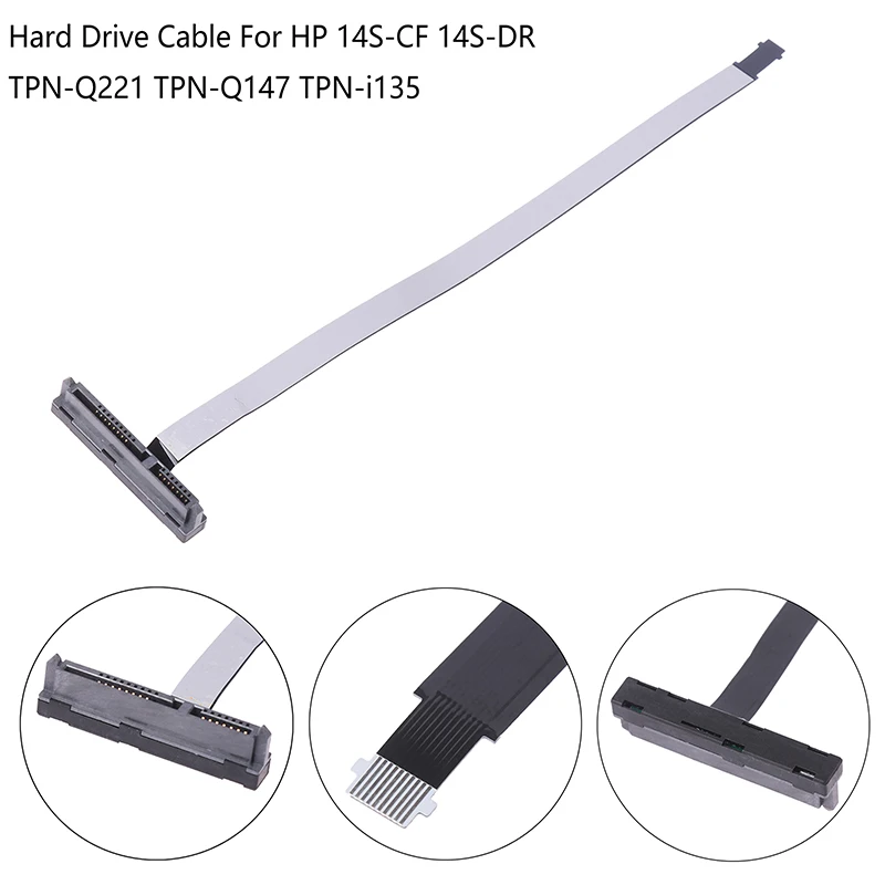 

For HP Q147 14S-CF 14s-DR TPN-I135-Q221 Laptop SATA Hard Drive HDD SSD Connector Flex Cable