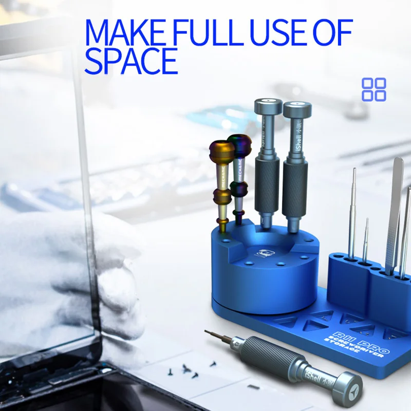 Вращающийся на 360 градусов контейнер для хранения MECHANIC R11 Pro ремонта мобильных