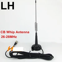 cb radio whip 26 28mhz hf mobile cb 27mhz magnet mount antenna citizen band car roof base aerial
