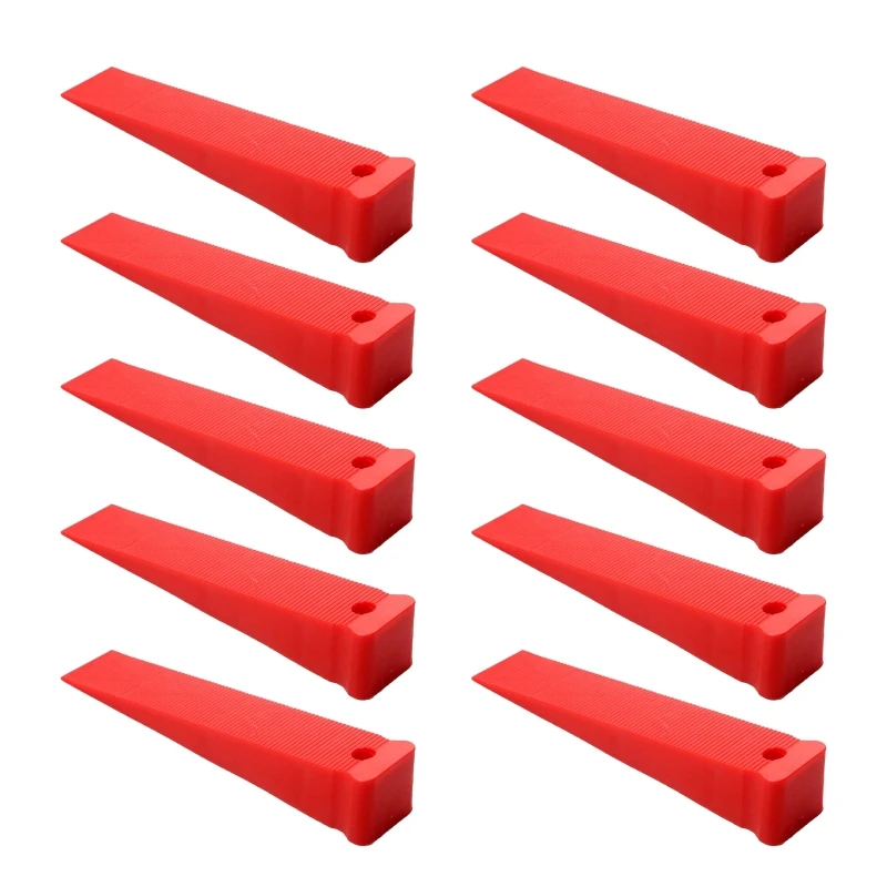 

10Pcs Reusable Leveling Wedges Tile Leveling System Home Improvement DIY Leveler for Bath Room Living Room Floor Wall