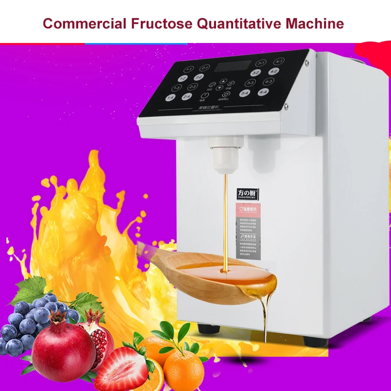

Новая коммерческая машина для количества фруктозы, 16 отделений, автоматическая установка для приготовления сиропа диспенсер для кофе/чая, ...