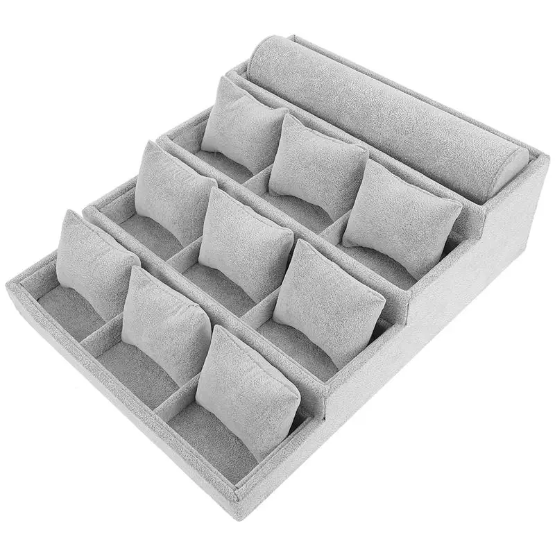 

1pc Velour Bracelet Pillow Tray Bracelet Pillow Tray Watch Pillow Tray