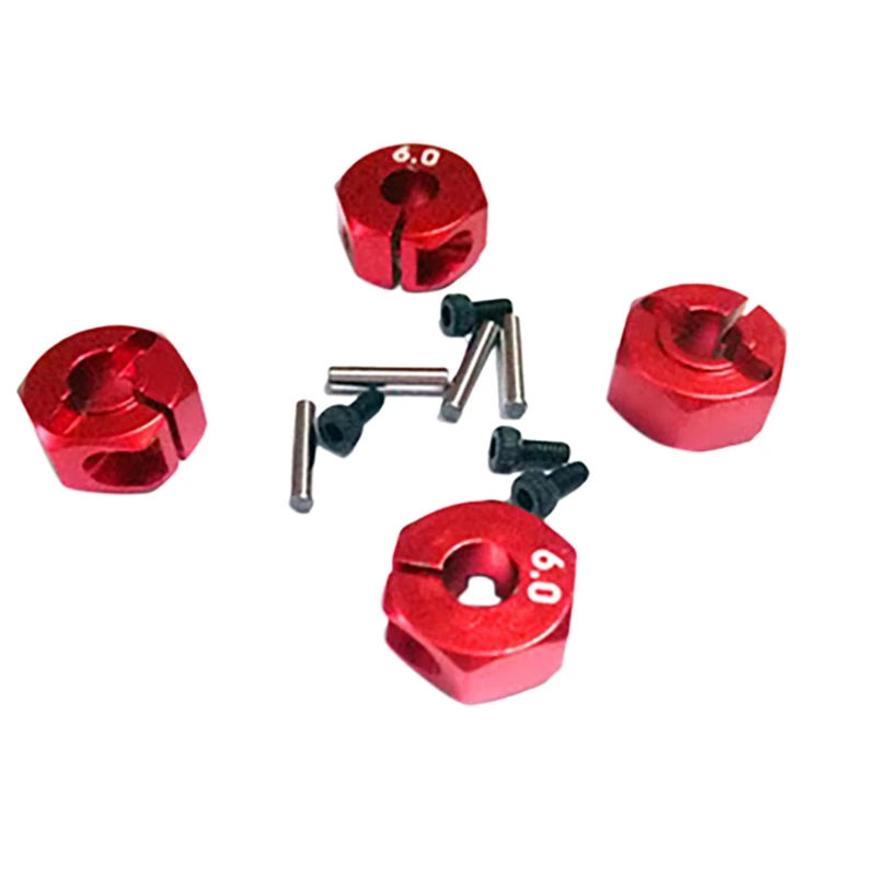 

4PCS Hex Drive with Pins Screws, Hub Adapter Combiner Coupler for RC4WD D90 1/10 RC Car Truck