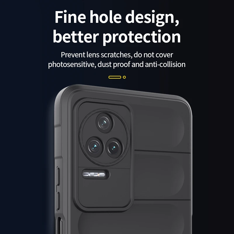 Shockproof Phone Case For Xiaomi Redmi K50 Pro Case Anti-Slip Silicon Full Back Cover For Redmi K50 Pro Case For Redmi K50 Pro