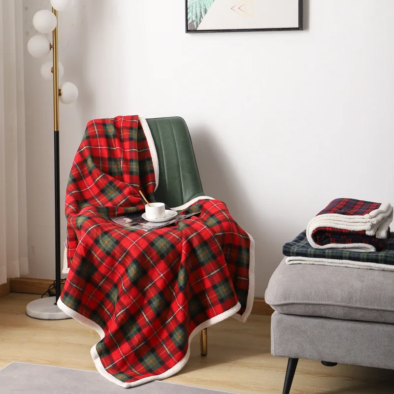 

Coral Fleece Plaid for Beds Blankets Plaids Bedsure Flannel Fuzzy Bedspreads Soft Warm Plush Blankets for Bed Christmas Gift