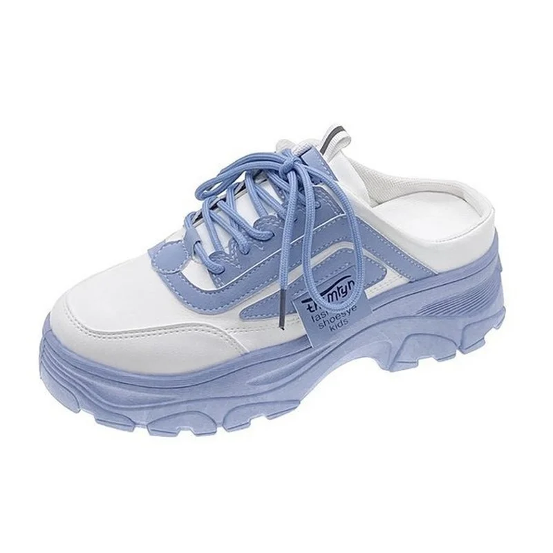 

Women's Slippers SandalS Botou Mueller Shoes Summer New Thick Soles Fashion Leather Instagram Pop Shoes Flip Flops Women Sneaker
