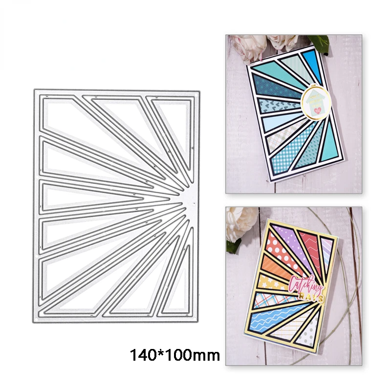 

Craft Hole Rectangle Frames Metal Cutting Dies Cut Background Stencil Mold Scrapbook Album Paper Card Craft Embossing
