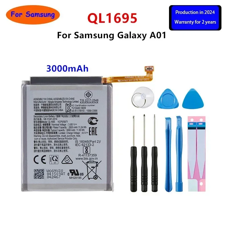 Совершенно новый аккумулятор для Samsung Galaxy A01 A03 Core SM-A032F A3 SM-A013F SM-A013D SM-A013G SM-A013M
