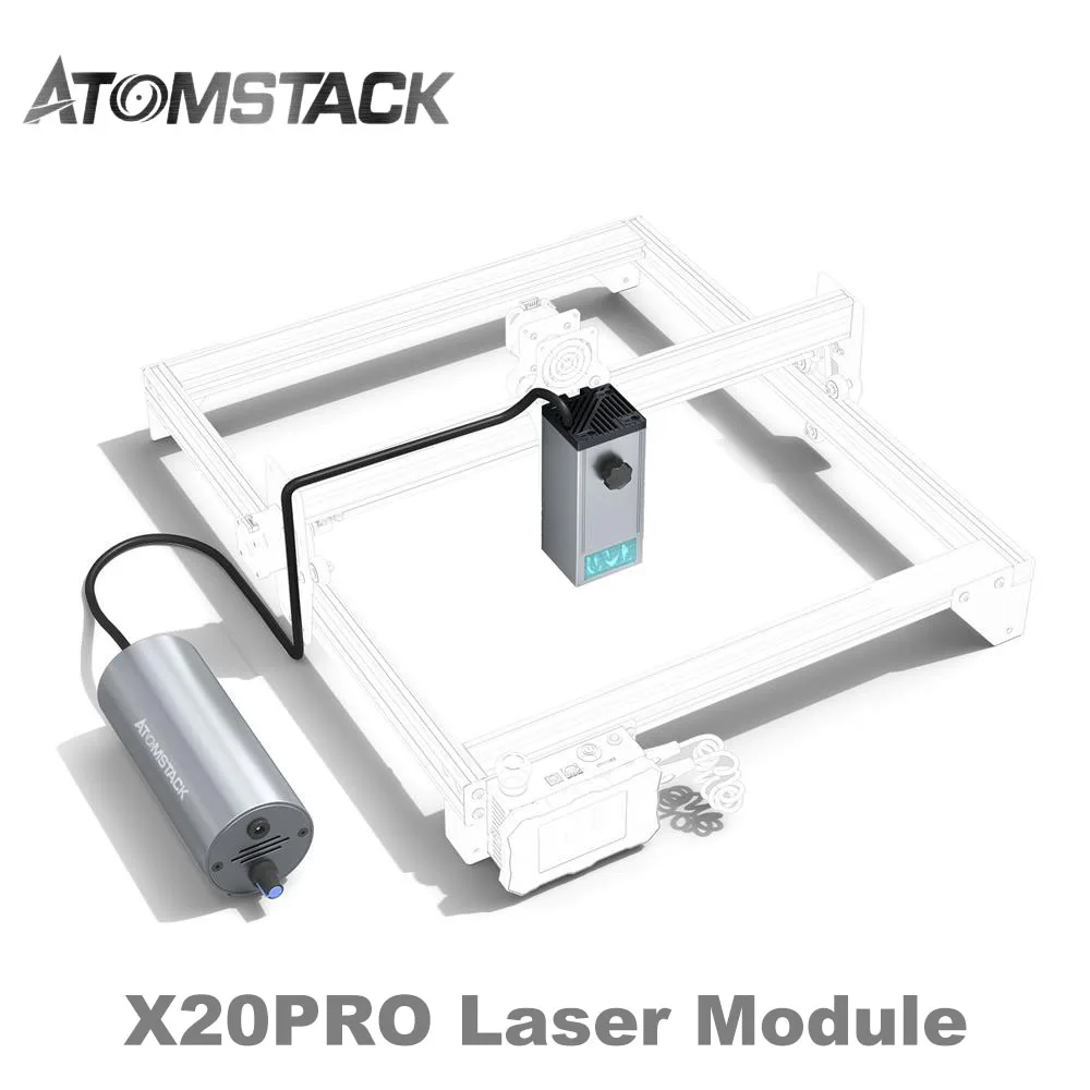 ATOMSTACK M100 130W modulo Laser legno acrilico pelle specchio in acciaio inox Quad Core macchina da taglio Laser macchina per incidere