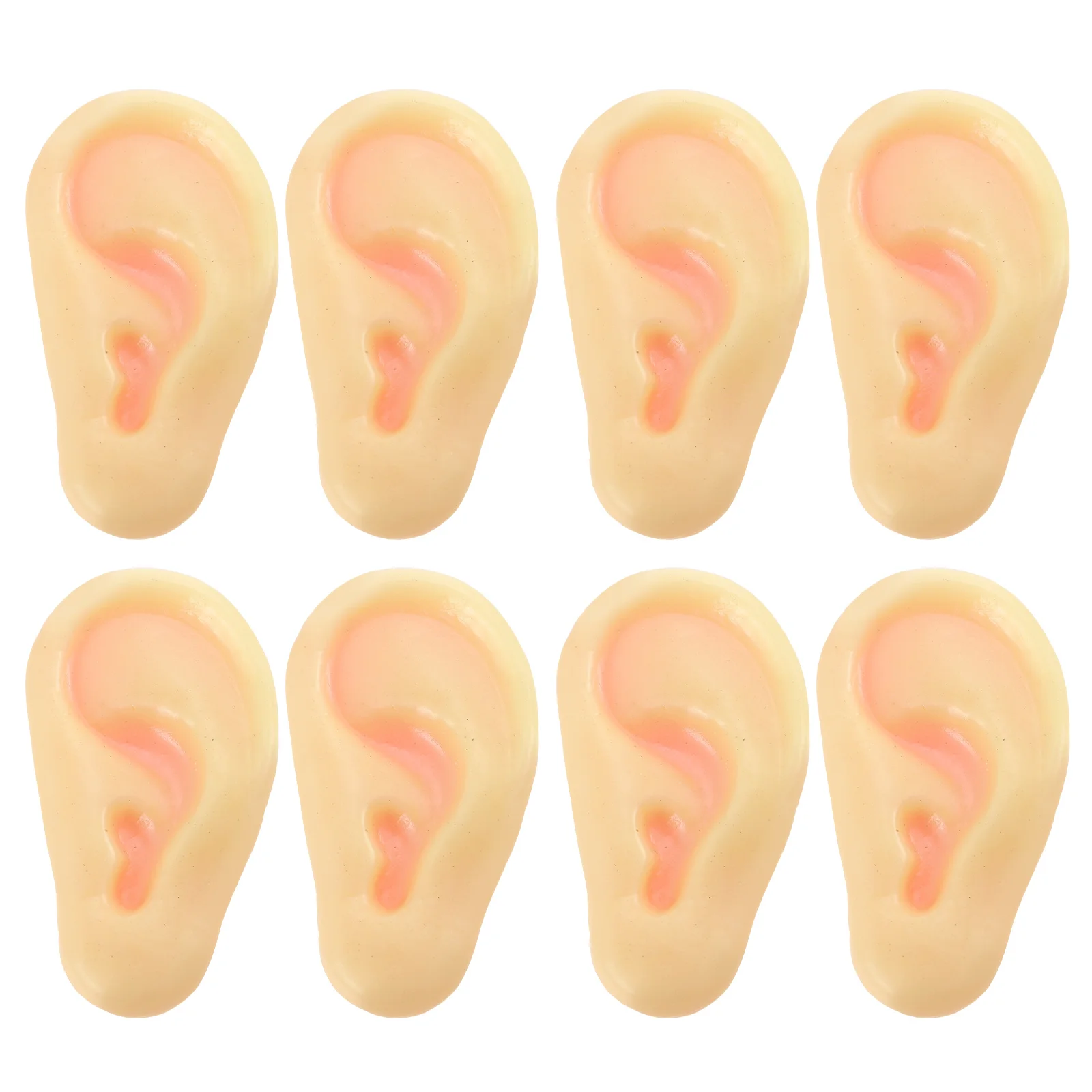 

8 Pcs Artificial Ear Toy Models Kids Playthings Dress Toys Ears Funny Prank Emulated False Fake Props