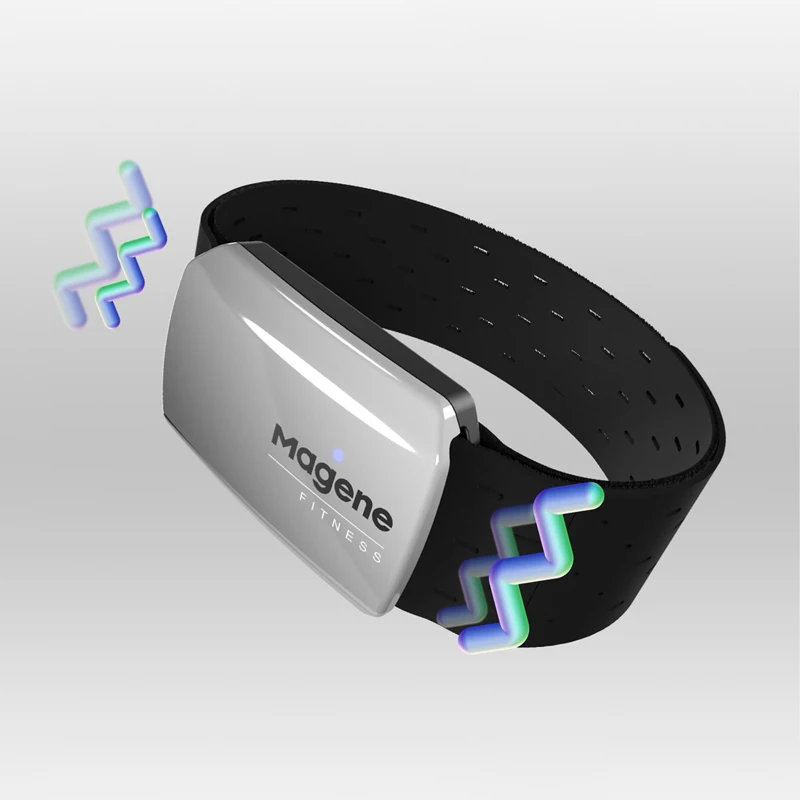 

Спортивный монитор Magene HRM80, нарукавник, пульсометр, водонепроницаемость IP67, Bluetooth, передача ANT, датчик сердечного ритма