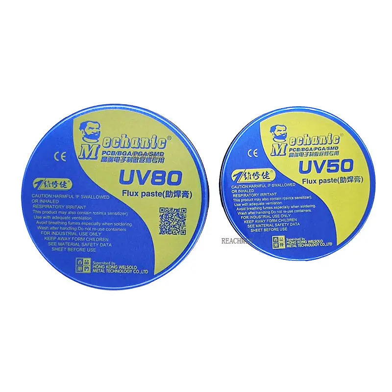 

MECHANIC UV80 UV50 Paste Flux No-clean Soldering Tin BGA Solder Flux Electric Soldering Iron Welding Fluxes For PCB/BGA/PGA/SMD