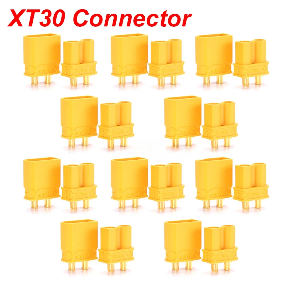 Комплект разъемов FLYROUN XT30 XT30U XT60 XT60H XT90