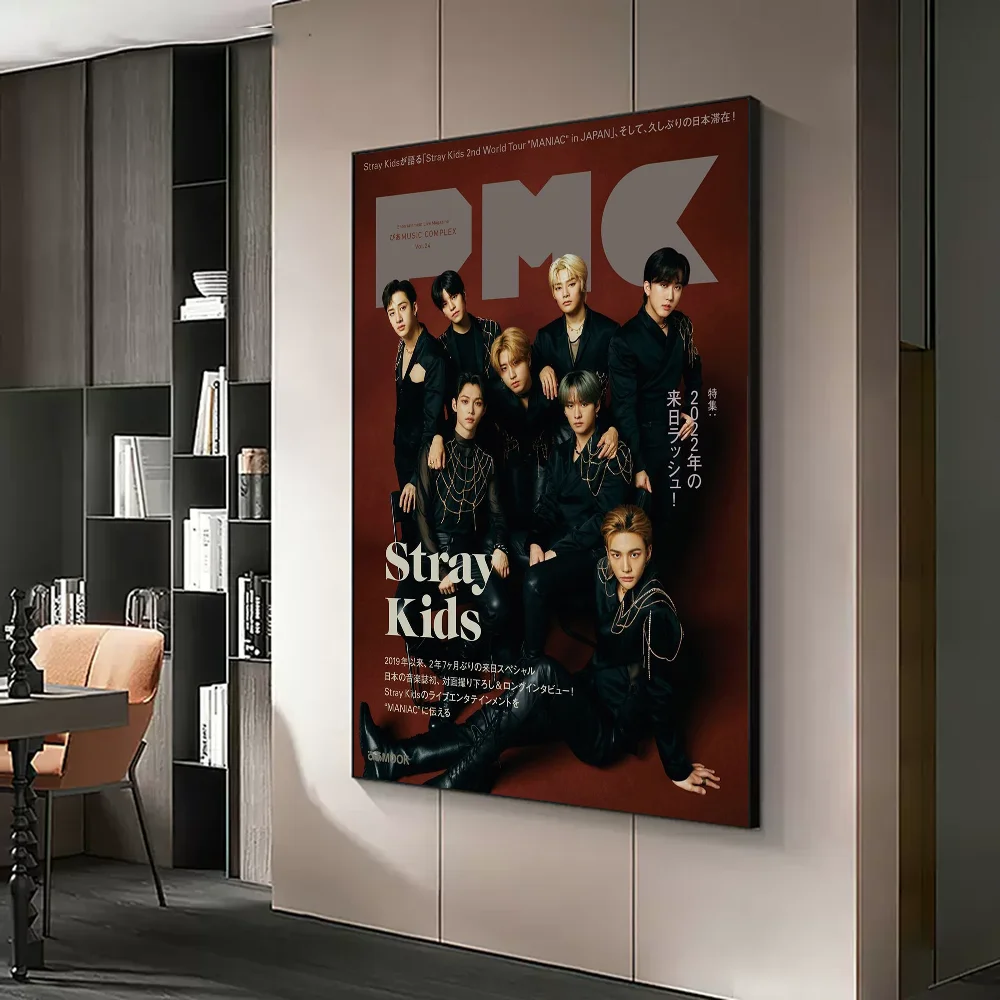Kpop S-Stray K-Kids Good Quality Prints And Posters Vintage Room Bar Cafe Decor Home