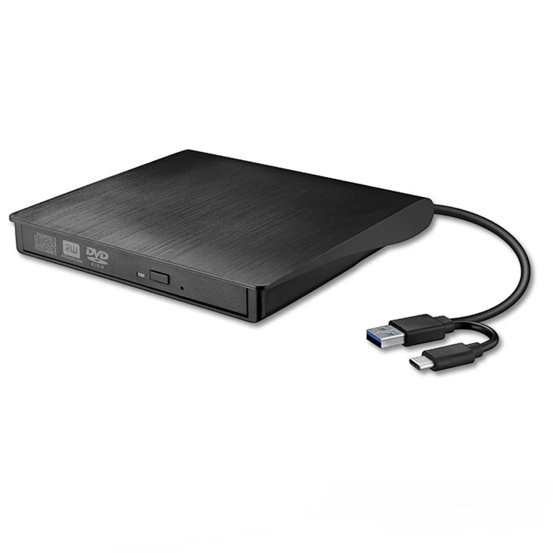 Внешний DVD-плеер USB 3 0 портативный привод DVD RW устройство для записи компакт-дисков