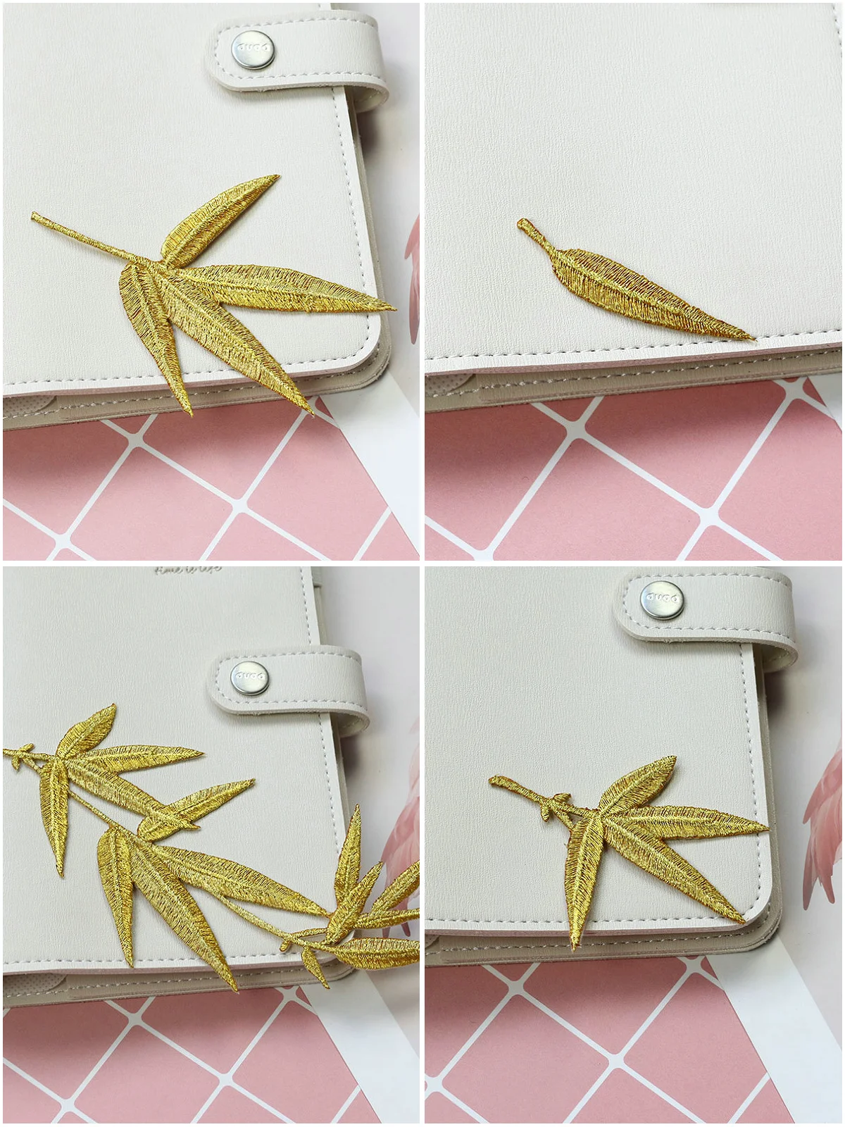 4 шт. термостойкая паста для глажки с вышивкой из бамбука