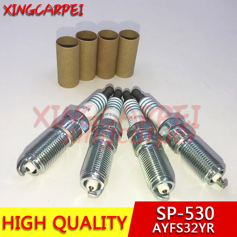 

4 шт. SP530 иридиевая Свеча зажигания для Ford C-MAX Escape Fusion Transit Connect для Mazda 3 6 для Mercury Mariner Milan SP530 AYFS32YR