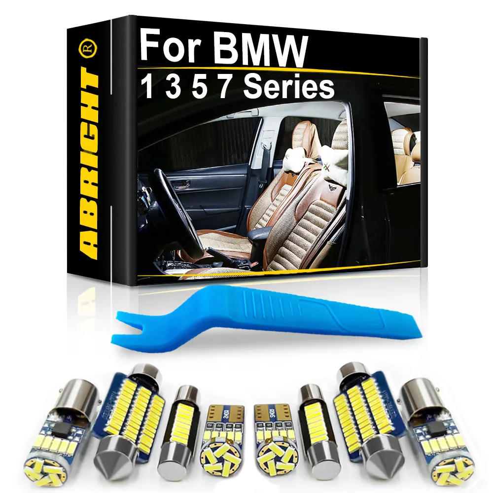 

For BMW E87 E81 F20 E46 E90 E91 E92 E93 E39 E60 E61 F10 F11 E38 E65 E66 1 3 5 7 Series Accessories Canbus LED Interior Lights