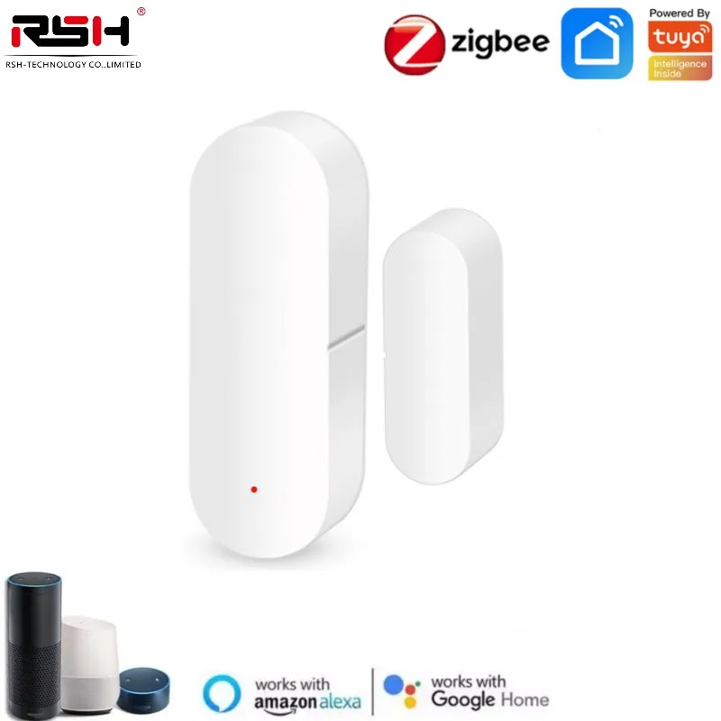 

Умные детекторы открытия/закрытия дверей, приложение Smart Life, Wi-Fi датчик окон, работает с Alexa,Google Home