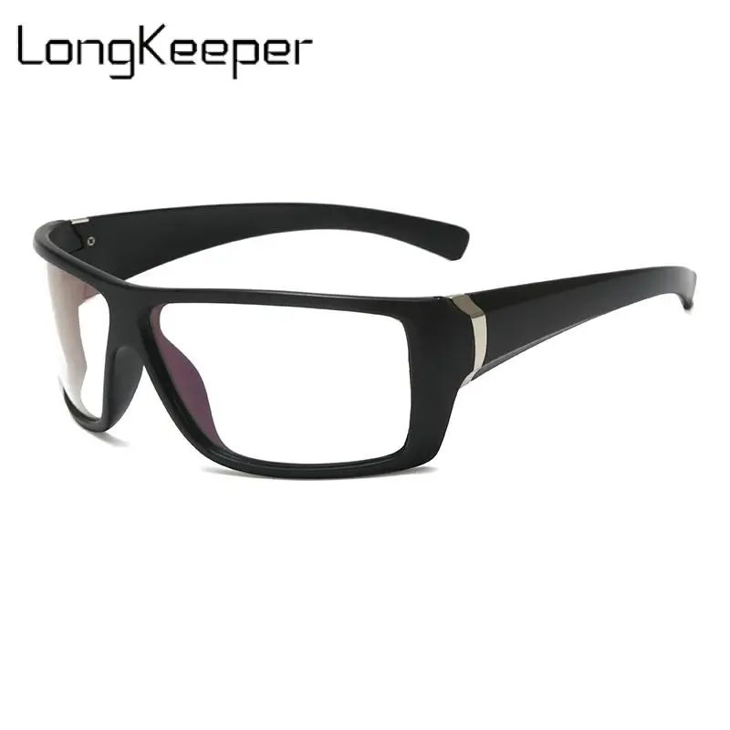 

New Anti Blue Light for Men 2023 Retro Square Vintage Tr Gaming Square Sports Eyeglasses Frames Men Eyewear Mens Longkeeper