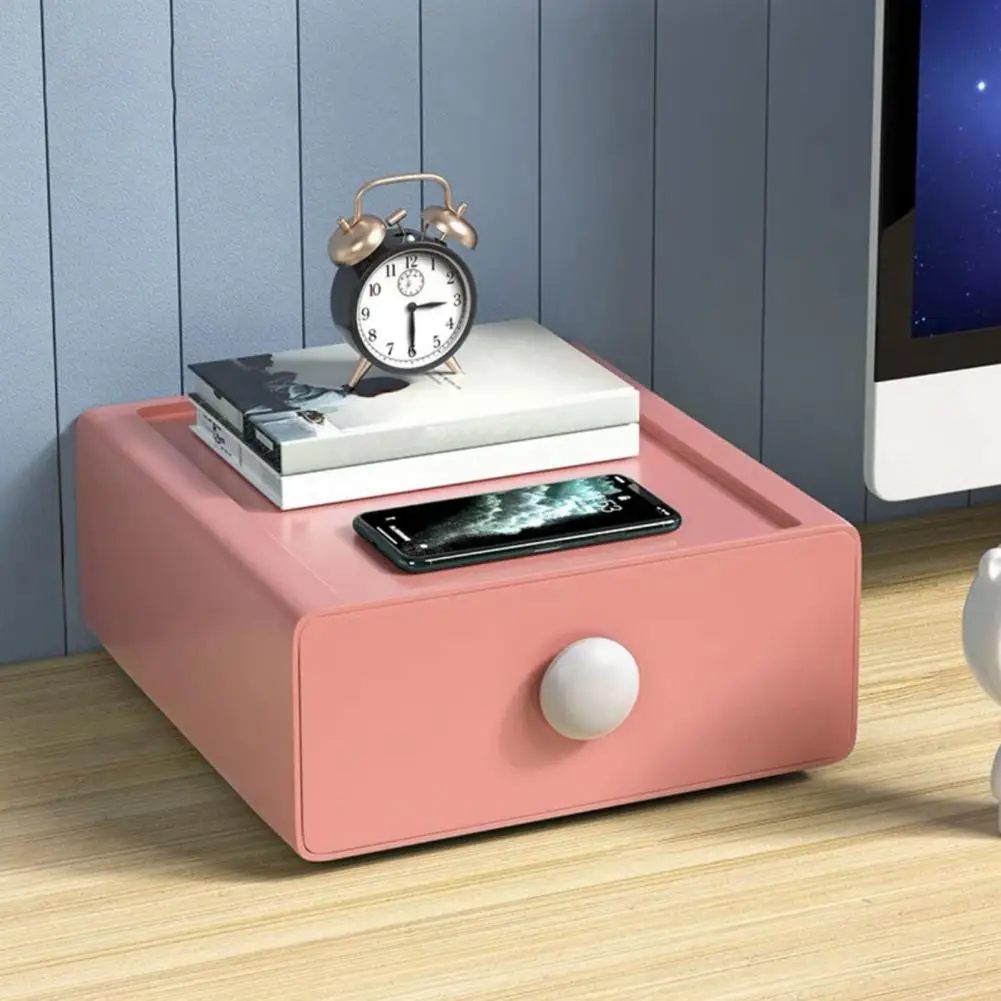 

Ящик для хранения, прочная Штабелируемая гладкая кромка, аккуратная настольная коробка для хранения, товары для дома