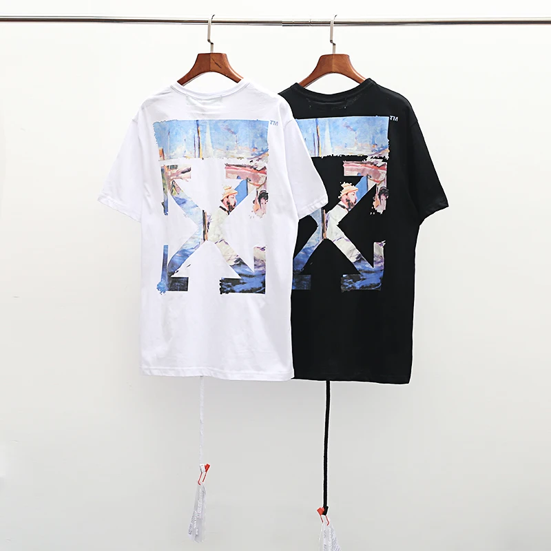 

2023 casual high-quality fashion trendy brand summer oversized loose T-shirt hot sale short-sleeved men's and women's classic