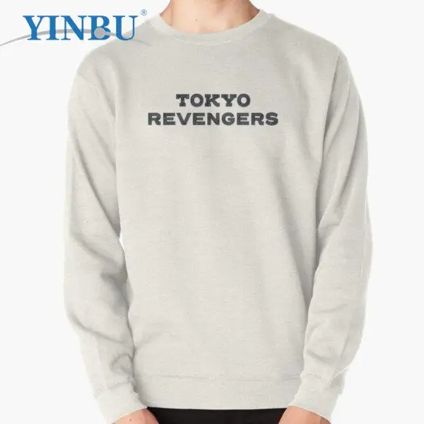 

Токийский черный пуловер с логотипом Revengers 4K, свитшот, новая уличная одежда, мужская модная одежда