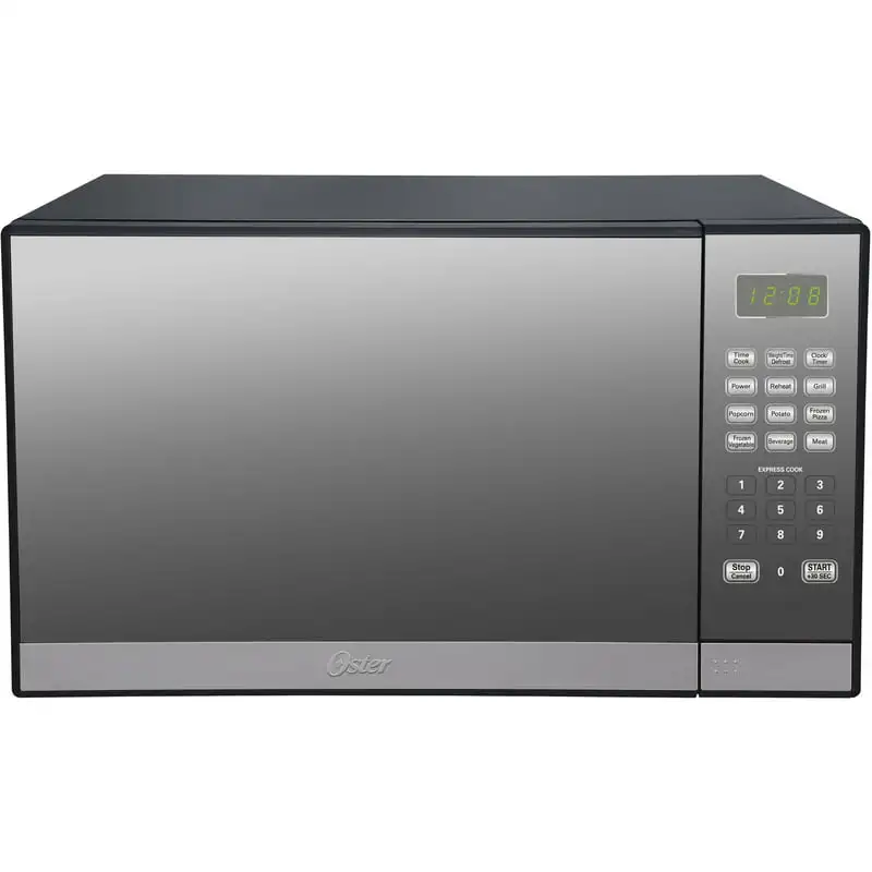 

Cu. ft. Stainless Steel with Mirror Microwave Oven with Grill