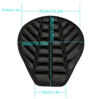 motorcycle scooter seat covers 3d shock absorbing cushion cover heat insulation and sun protection waterproof motorcycle cushion