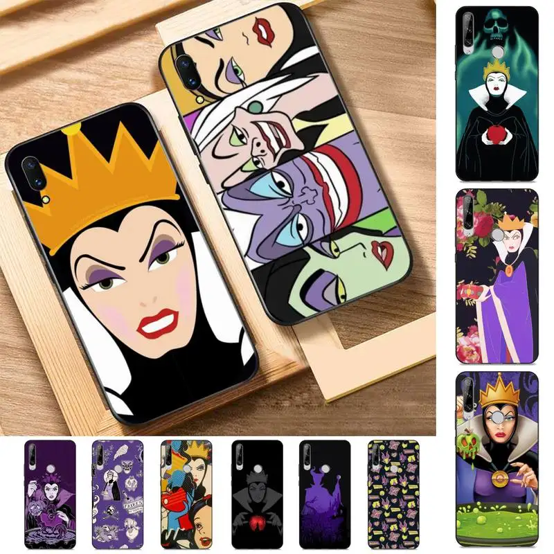 

Disney villain queen Phone Case for Huawei Y 6 9 7 5 8s prime 2019 2018 enjoy 7 plus
