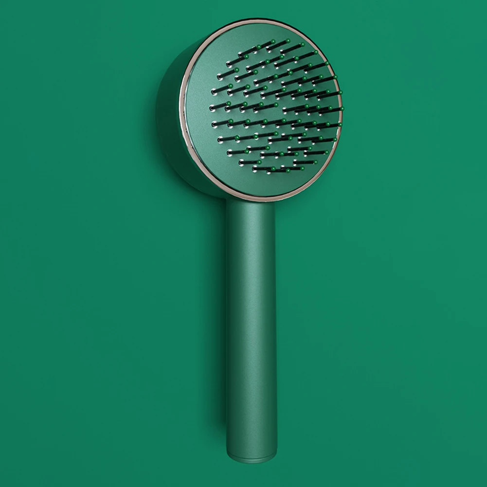 

Soft Tangled Hair Grooming Comb Fine Teeth Shedding Massage Brush Beauty Tool