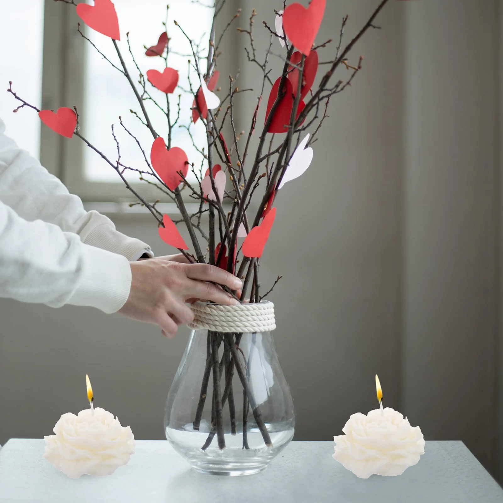 Цветок пиона ванильный аромат поддельный диффузор для манифестации