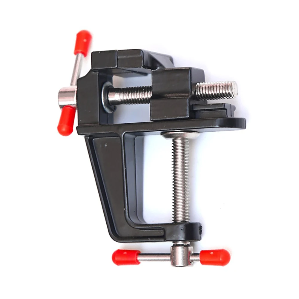 

Durable 23mm Mini Bench Vise Aluminum Small Table Bench Vise Clamp For Crafts Jewelry Model Making Woodworking Tools