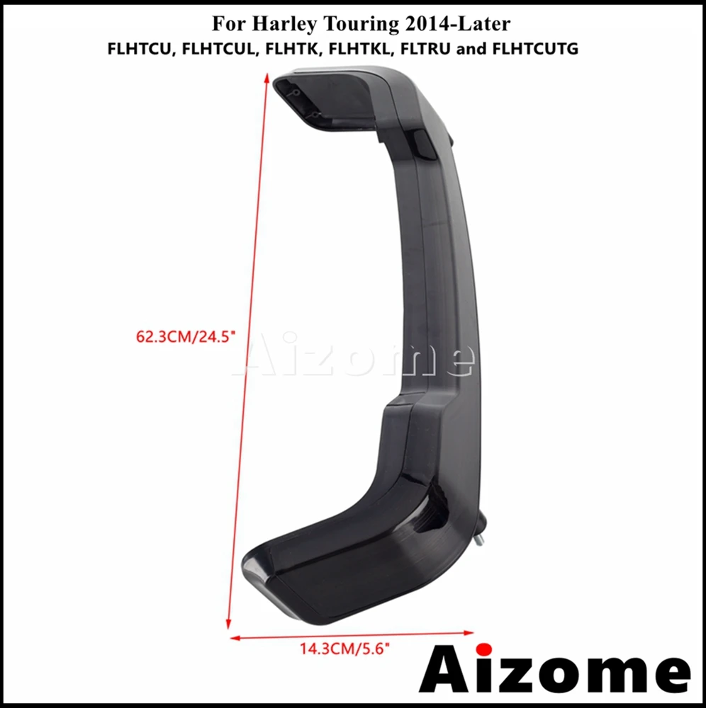 Чехол для мотоцикла задний тормоз фонарь с указателем поворота Harley Road Glide Electra Tri