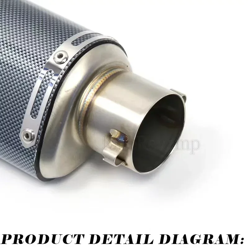 51 мм универсальный глушитель выхлопных газов для мотоцикла Yoshimura Escape Moto DB Killer Yamaha