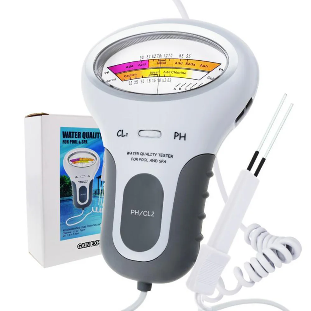 

////// Water Quality CL2&PH Aquarium 666 Chlorine Tester ///// Level Meter For Swimming ///// Pool Spa Aquarium