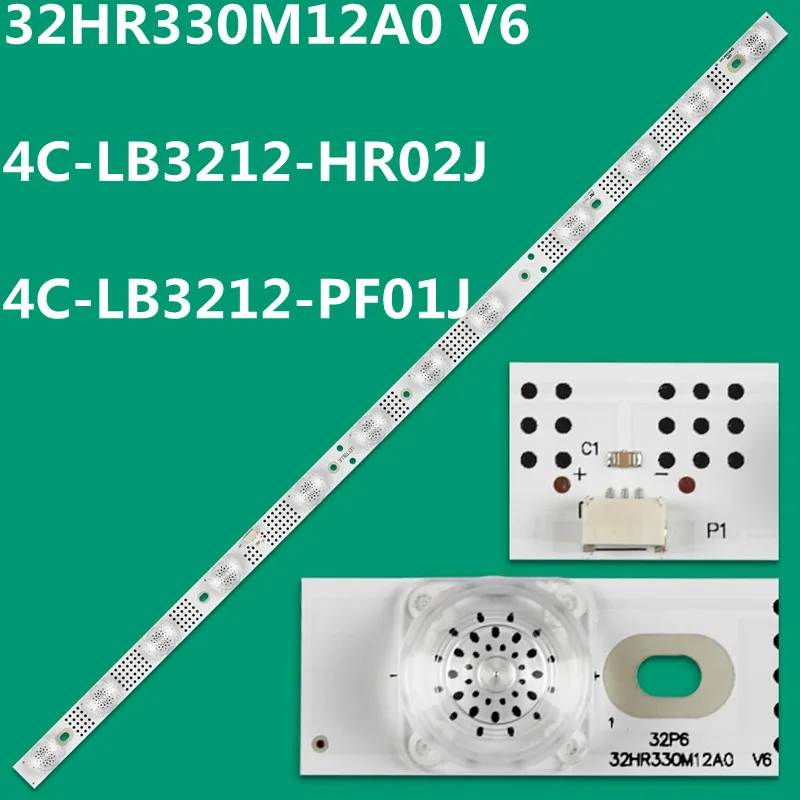 10 шт. 589 мм светодиодная лента 12 ламп для 32HR330M12A0 V6 4C-LB3212-HR02J 32HD5506 32HD5526 32HD5536 32DS520 32HE5800