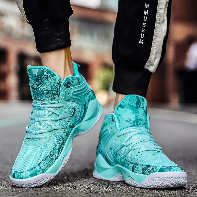 

2022 Unisex Street Basketball Culture Sports Shoes Men Basketball Shoes High Quality Sneakers Shoes for Women Couple Size 36-44