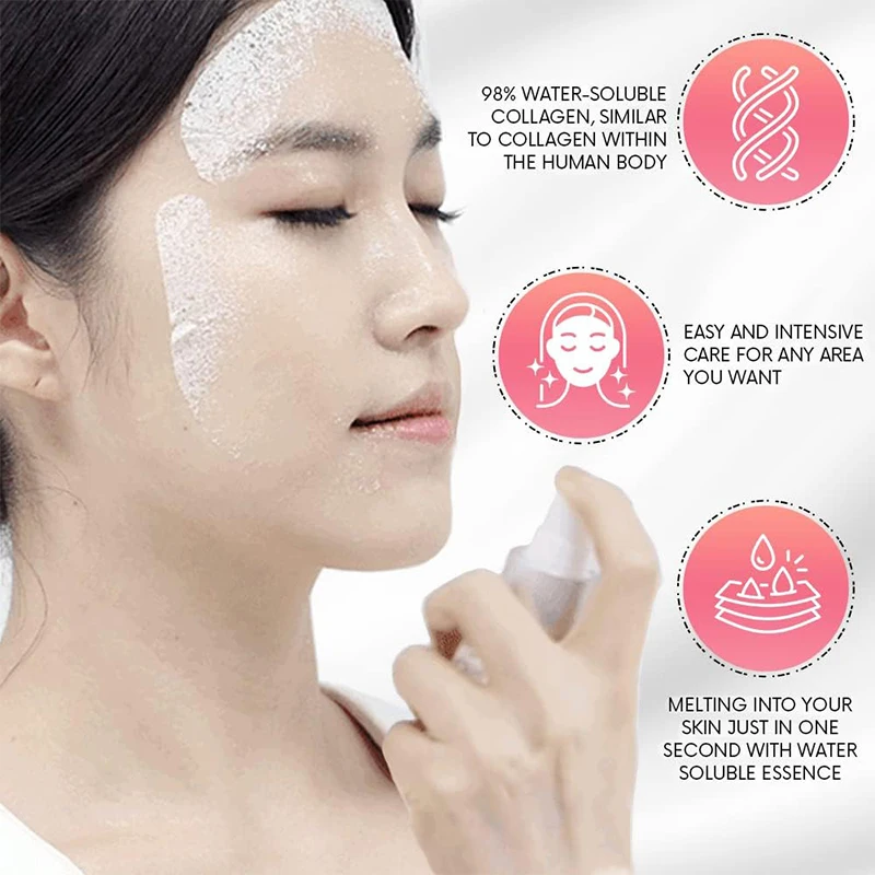 3 шт./упаковка коллагеновая пленка для лица