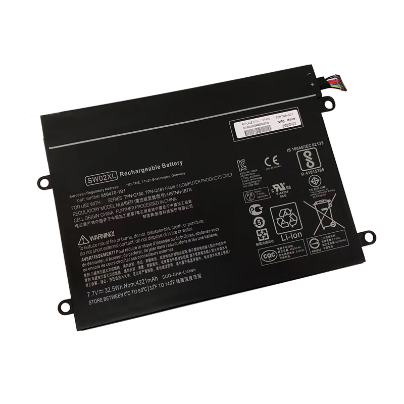 Новый оригинальный аккумулятор SW02XL для ноутбука HP x2 210 G2 HSTNN-IB7N 859470-1B1 859517-855 TPN-Q180 7 V