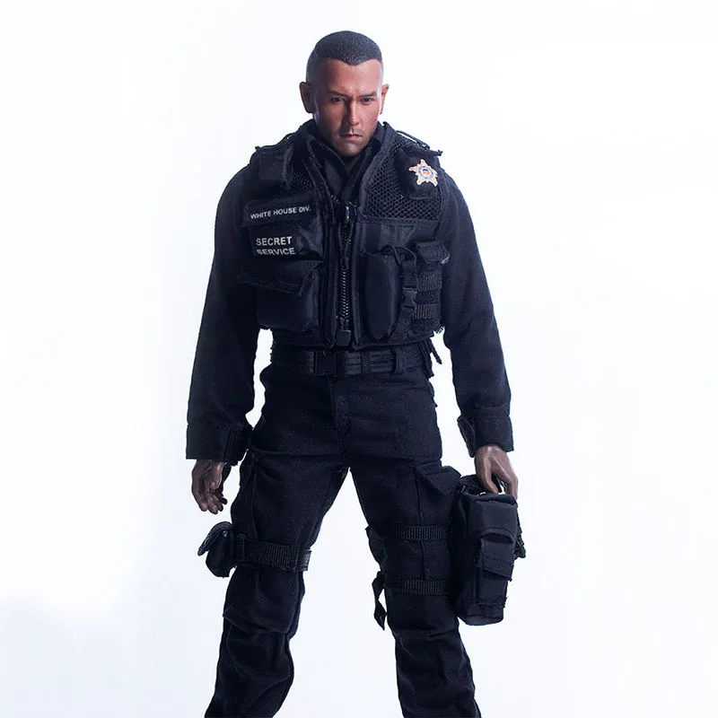 

1/6 Scale Male Soldier Clothes Set Military Special Police Suit for 12inch Action Figure Model Toys