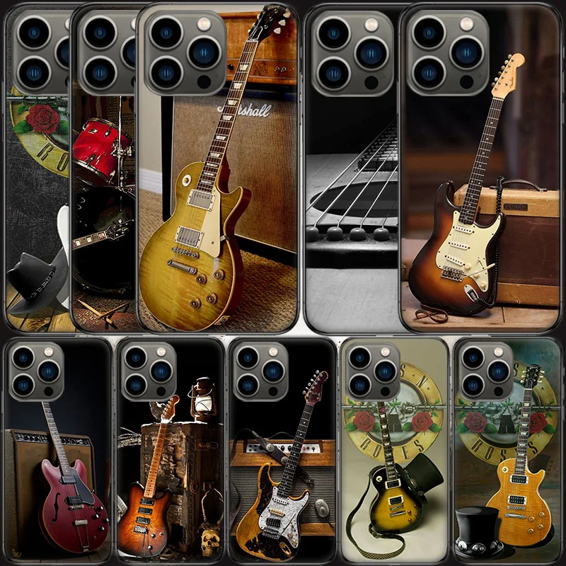 

Music score Musical violin guitar Cover Phone Case For Apple Iphone 13 12 Mini 11 14 Pro Max Cover SE 2020 X XS XR 8 7 6 6S Plus
