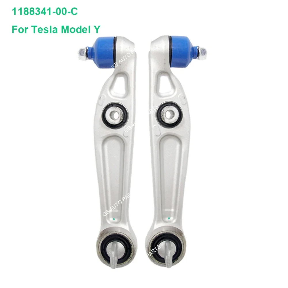 Комплект нижних рычагов управления передней подвеской для Tesla Model Y 2017-2023 1044354-00-A