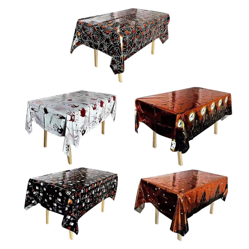 

Скатерть для креативного стола на Хэллоуин, кровавый палец, замок, скатерть, принадлежности для дома, кухни, украшение для обеденного стола