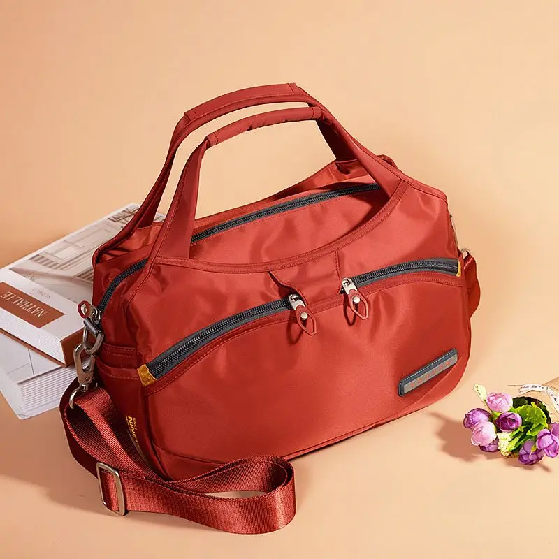 

Cross-body Bag Women New Casual Women Bag Oxford One-shoulder Bag Mother Canvas Bag Large Capacity Handbag Women