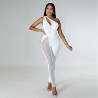 sylph rompers jumpsuit one piece pants overalls nightclub off shoulder sexy jumpsuits bodycon elegant slim fitting hot diamond