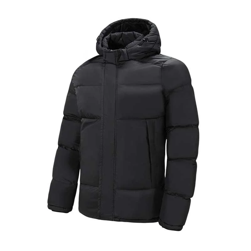 

Парки мужские зимние плюшевые толстые противоскользящие износостойкие ветрозащитные термонакопители хлопковые куртки однотонное пальто для мужчин