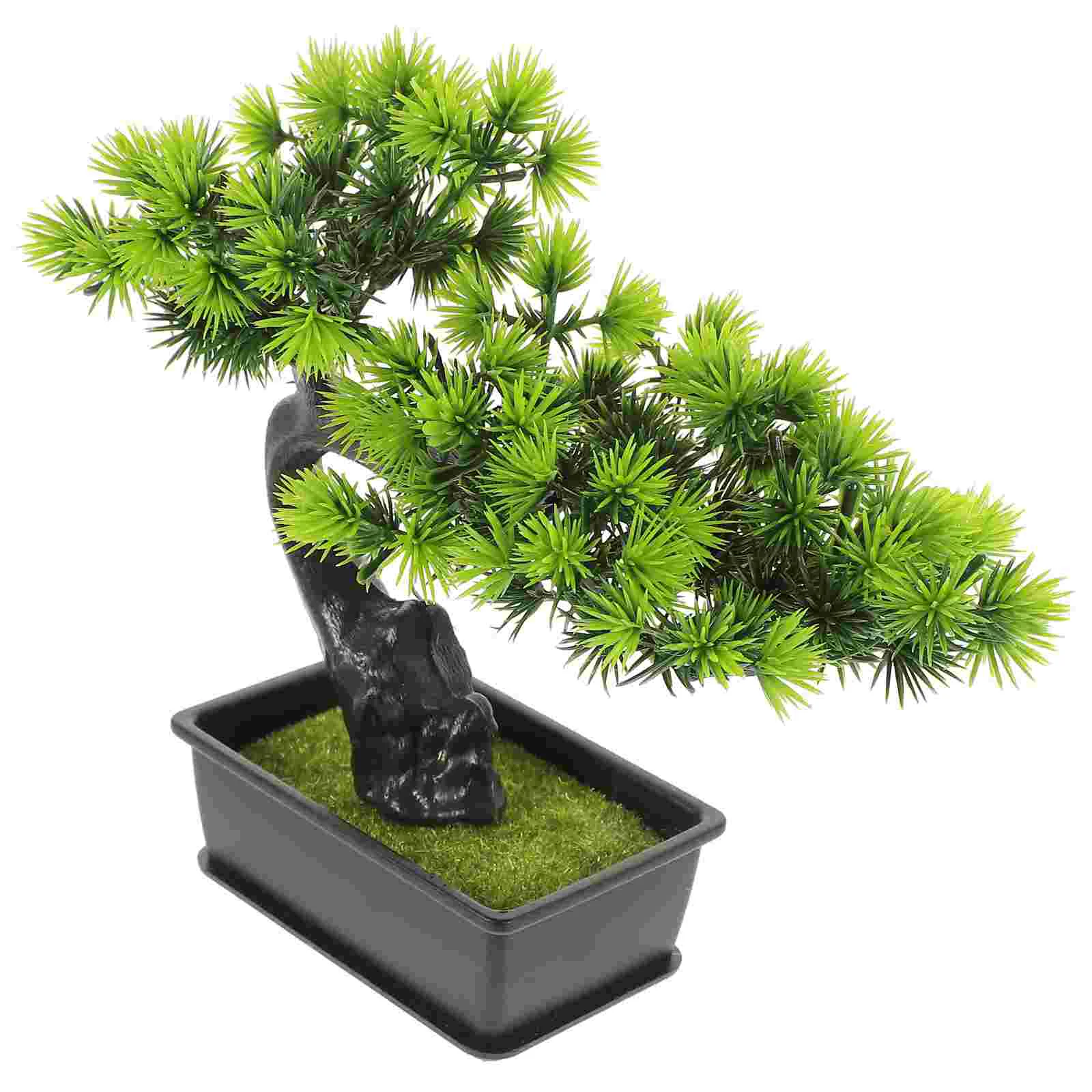 

Accessories Small Imitation Pine Ornaments Table Decor Artificial Plants Home Indoor Fake Bonsai Tree Decorative